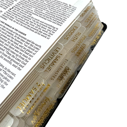 CLEAR BIBLE TABS